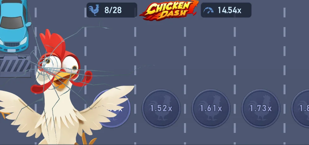 Chicken Dash Spiel