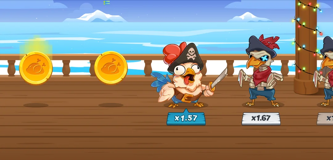 Chicken Pirate Spiel Casino