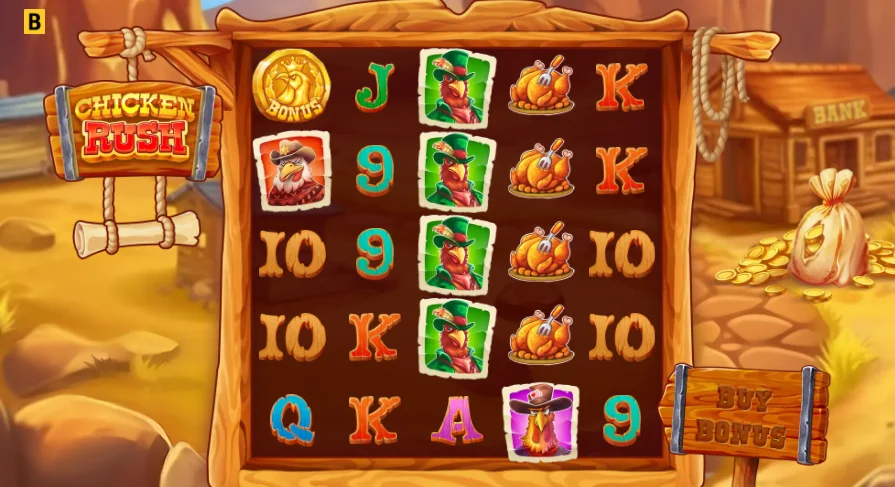 Chicken Rush Spiel