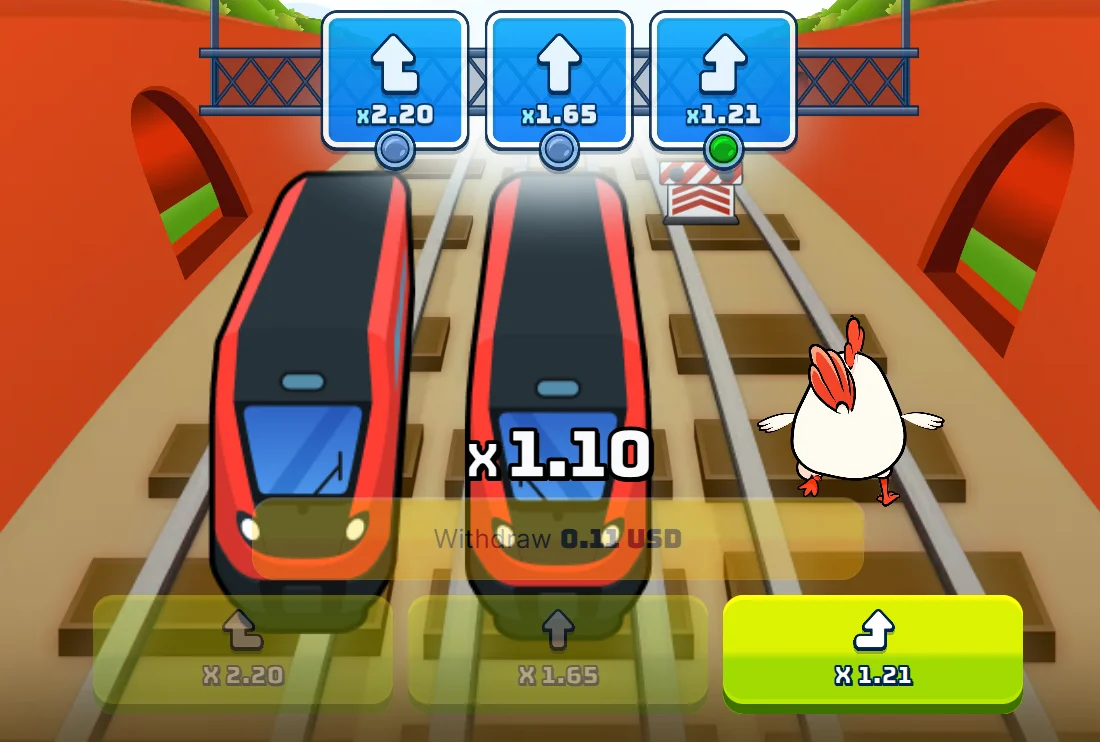 Chicken Subway Spiel Casino