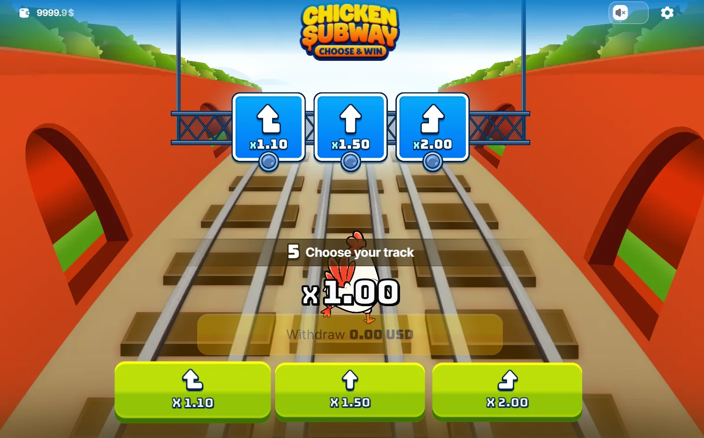 Chicken Subway Spiel