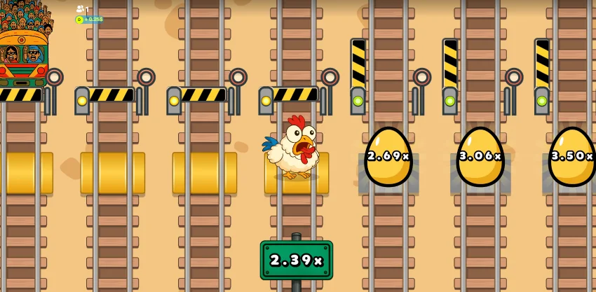Chicken Train Spiel Demo