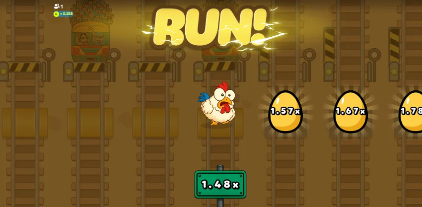 Chicken Train Spiel