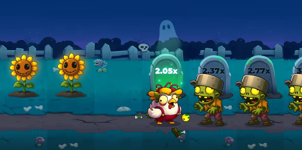 Chicken vs Zombies Spiel Casino