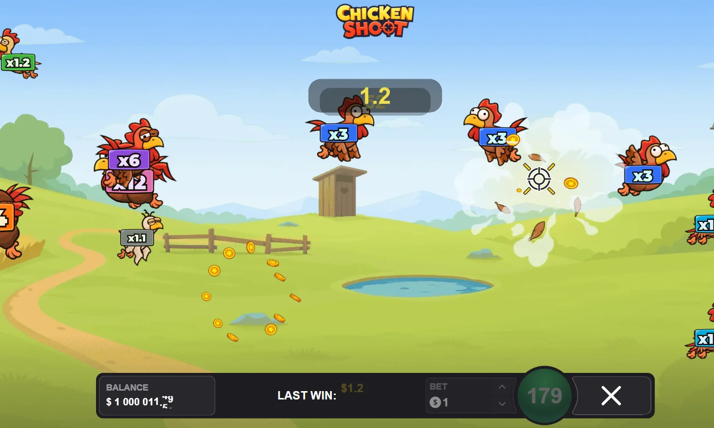 Chicken Shoot Spiel Casino